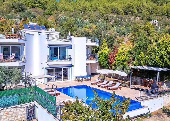 İslamlar 3 Bedroom With Private Pool Villa Kalkan