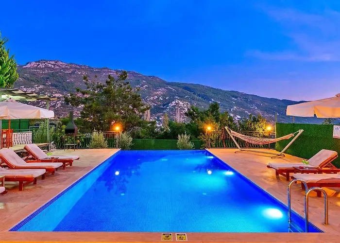 İslamlar 3 Bedroom With Private Pool Villa Kalkan