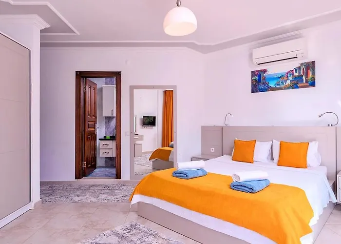 İslamlar 3 Bedroom With Private Pool Villa Kalkan